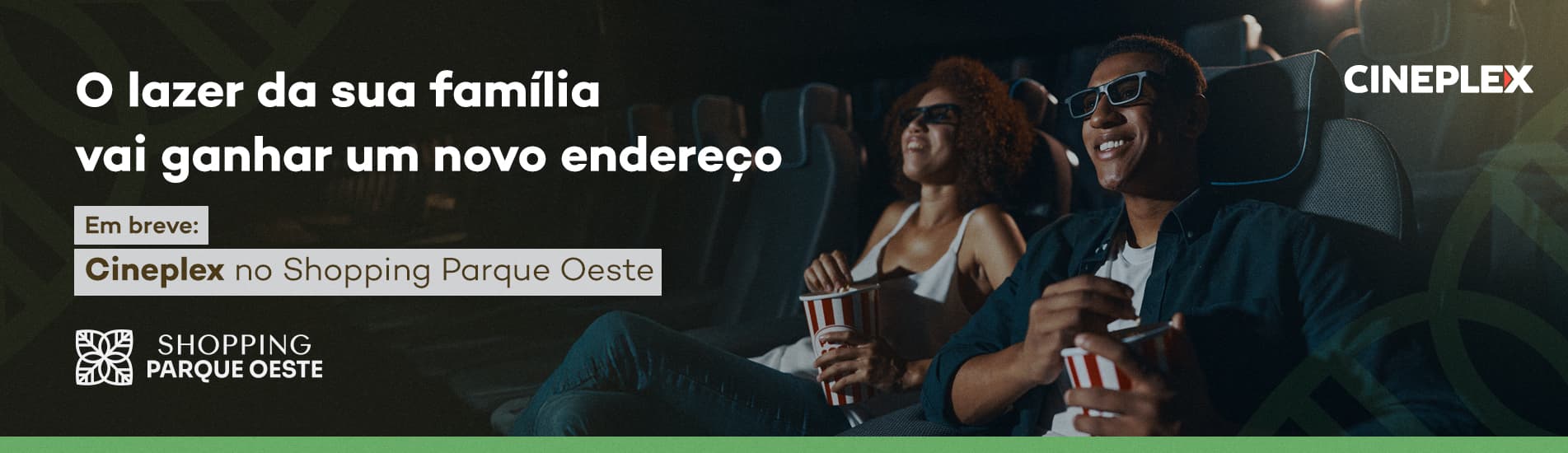 Cineplex no Shopping Parque Oeste